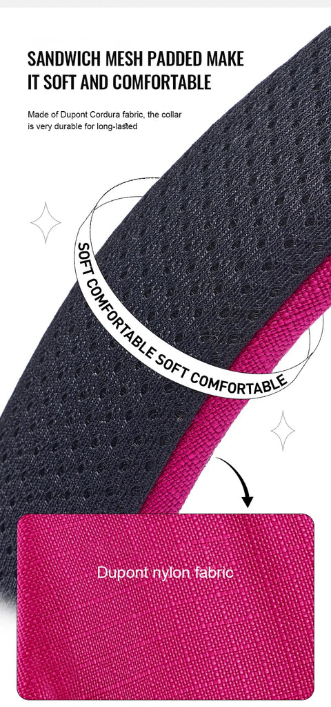 True Love Dog Collar TLC5611 - Coral Pink, Olive Green, Orange Ochre - Dog.Dog.Cat.