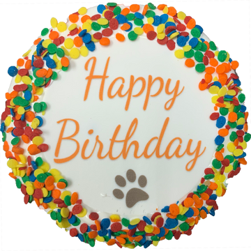 K9 Granola Factory - Donut Shop, Happy Birthday Cake Dog Treat - Dog.Dog.Cat.