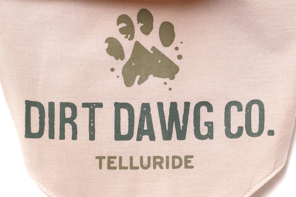 The Paws - Custom Text / Message Dog Bandanas - Dog.Dog.Cat.