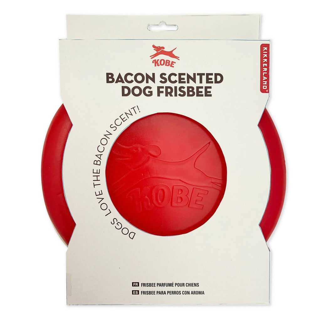 Kikkerland Design Inc - Bacon Scented Flying Disc - Dog.Dog.Cat.