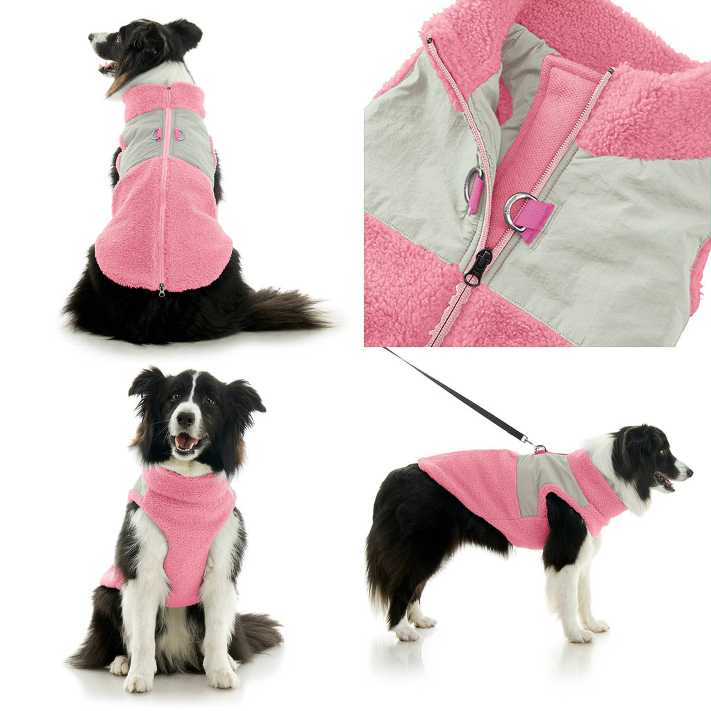 Gooby - Zip Up Sherpa Vest #72233 - Dog.Dog.Cat.
