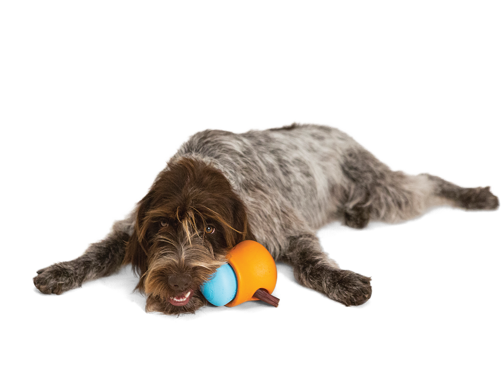 West Paw - Toppl® Puzzle Treat-Dispensing Slow Feeder Dog Toy - Dog.Dog.Cat.