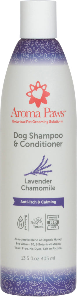 Aroma Paws - 13.5 Oz. Shampoo Lavender Chamomile - Dog.Dog.Cat.