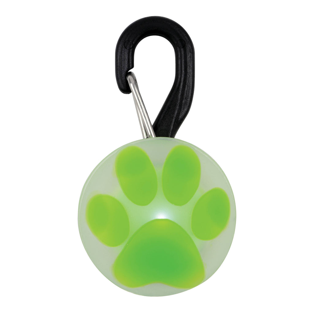 Nite Ize PetLit Collar Light - Lime Paw - Dog.Dog.Cat.