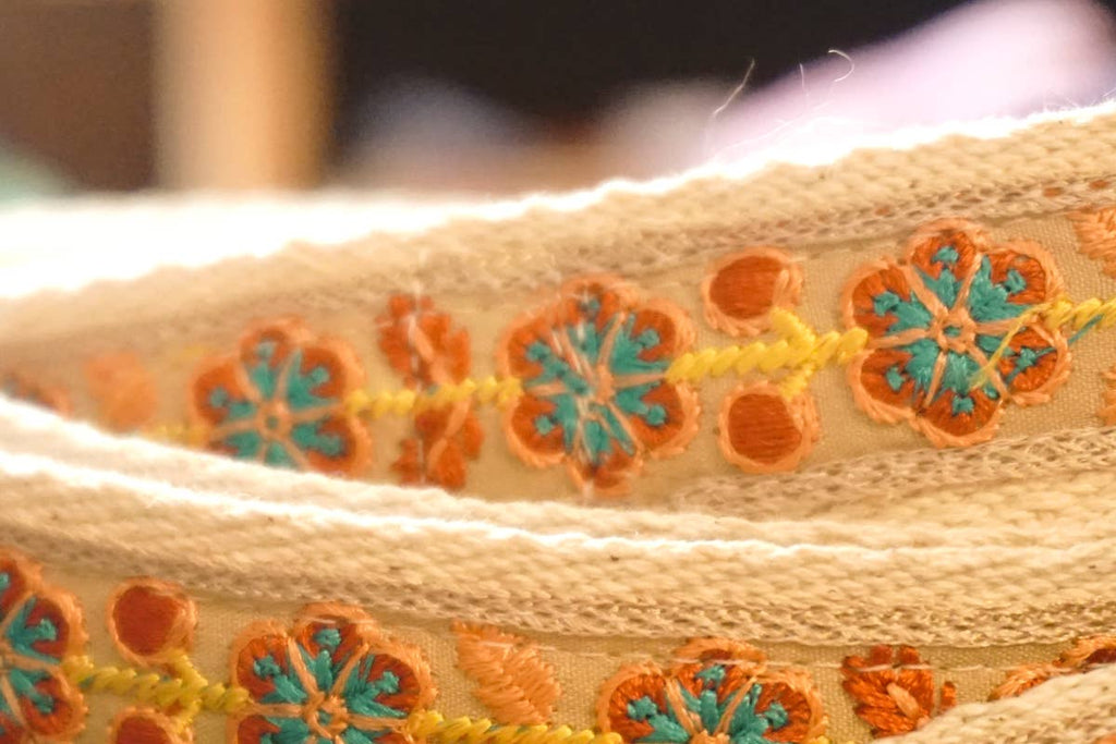 hundsfutter - Fine natural cotton collar for summer with leash - Dog.Dog.Cat.