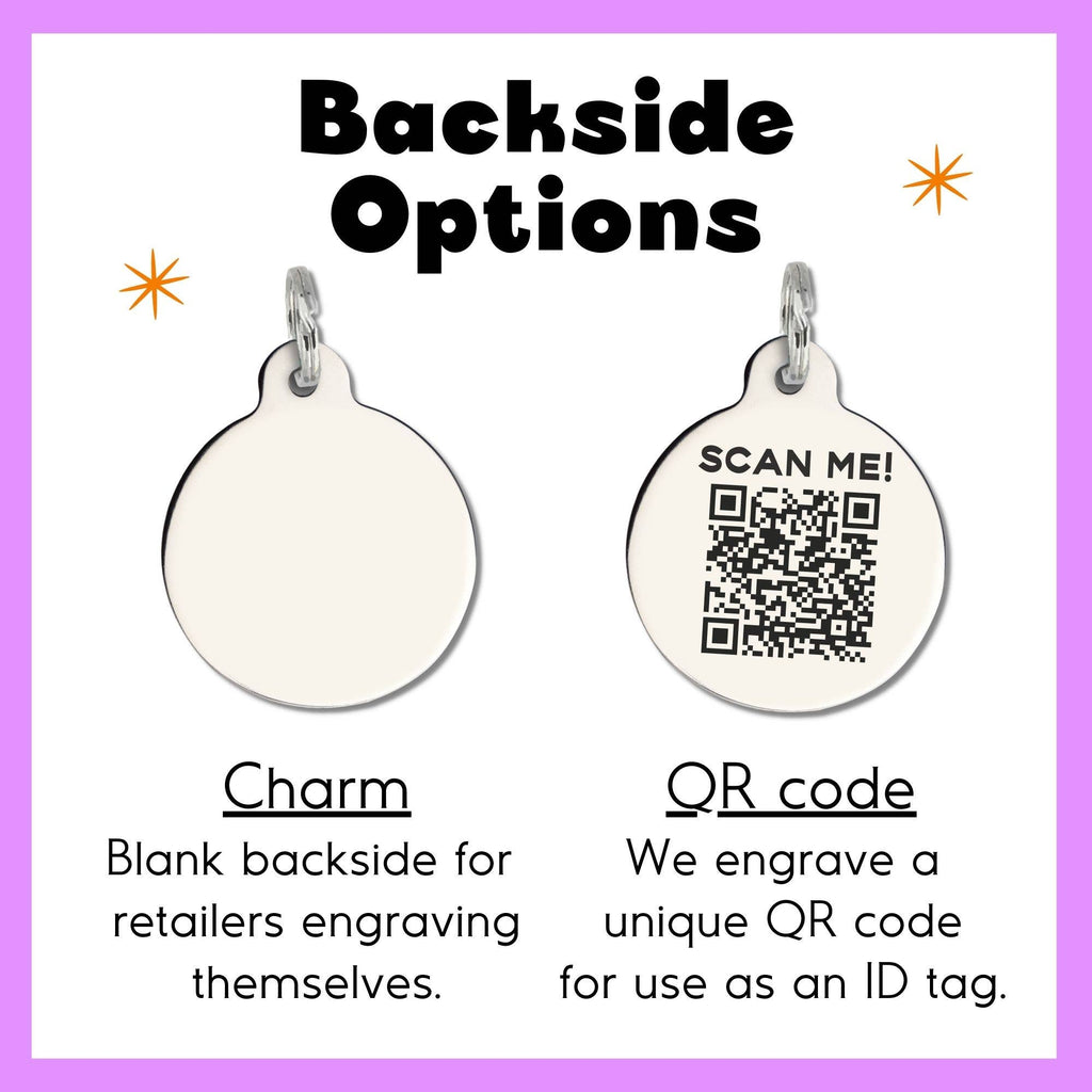 Bad Tags - Dog ID Tag Personalized - Little Miss Wiggle Butt  - Dog.Dog.Cat.