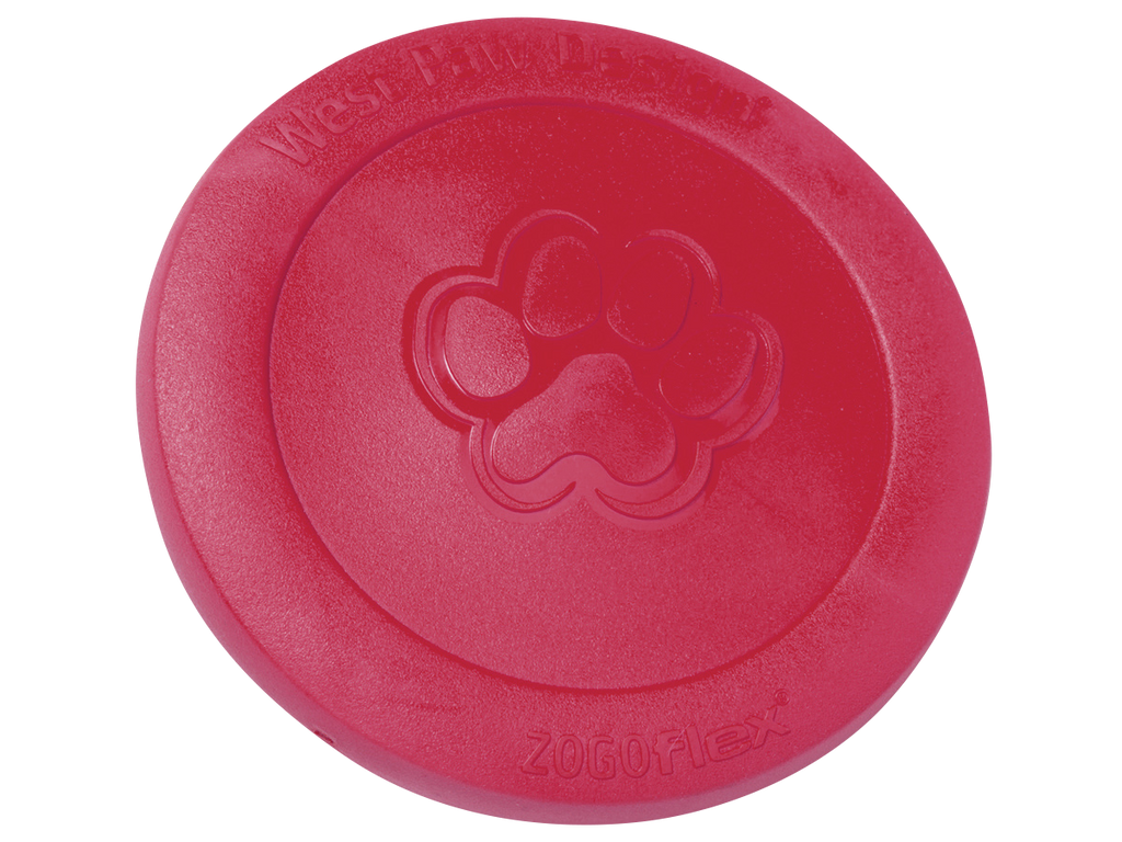 West Paw Zogoflex - Zisc® Flying Disc Fetch Dog Toy - Dog.Dog.Cat.