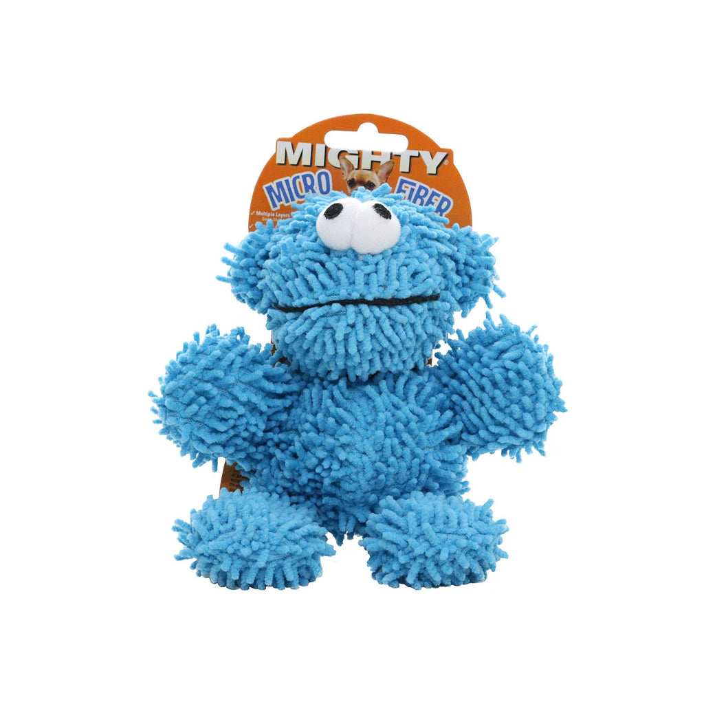 Mighty Jr Microfiber Ball Monster, Durable, Squeaky Dog Toy - Dog.Dog.Cat.