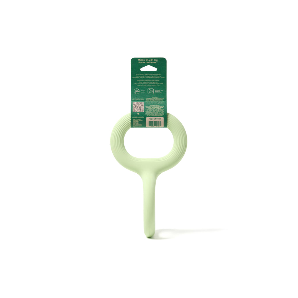 Earth Rated Rubber Tug Dog Toy, Small Green - Dog.Dog.Cat.