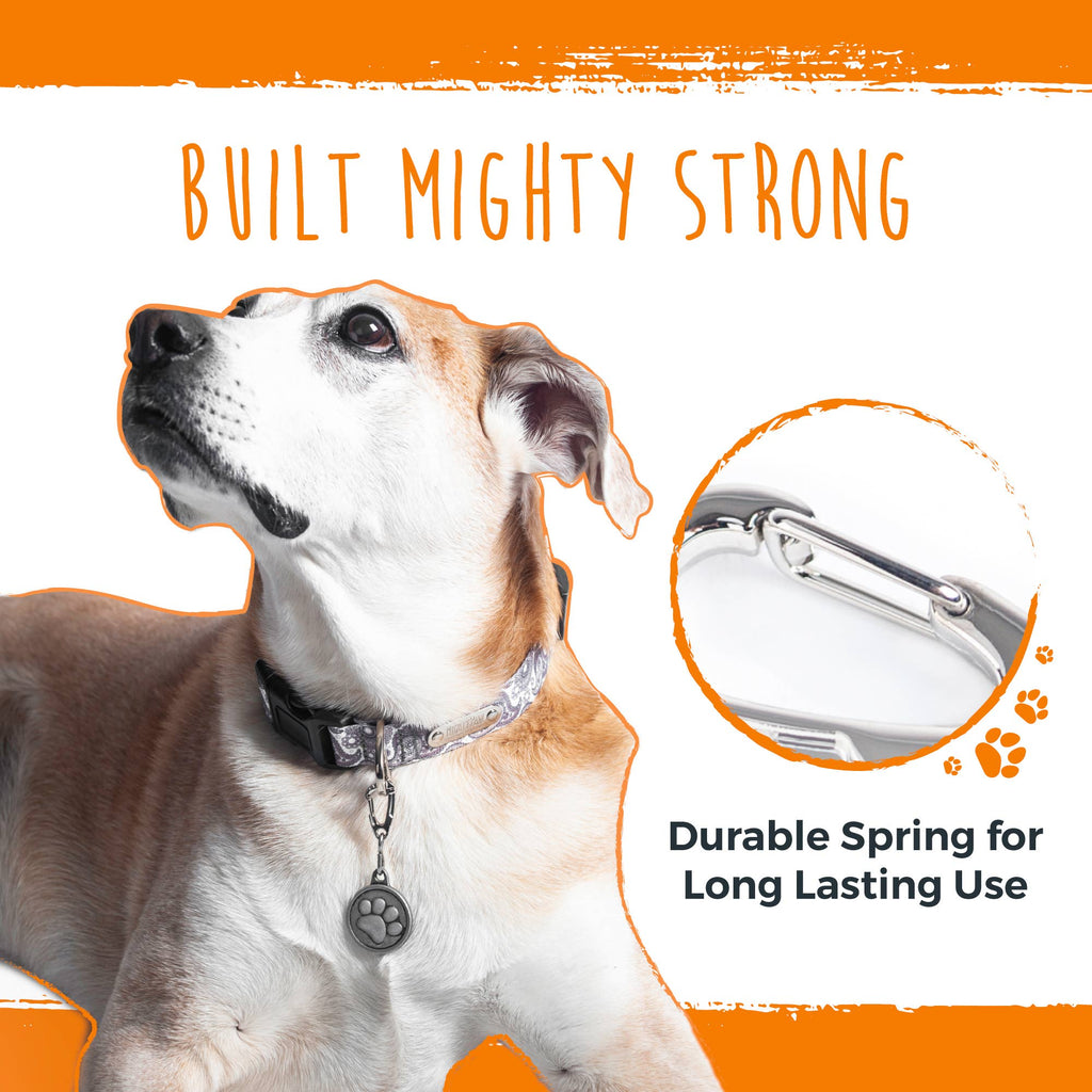 Mighty Paw - Mighty Paw Dog Tag Carabiner Clips (3 Pack) - Dog.Dog.Cat.