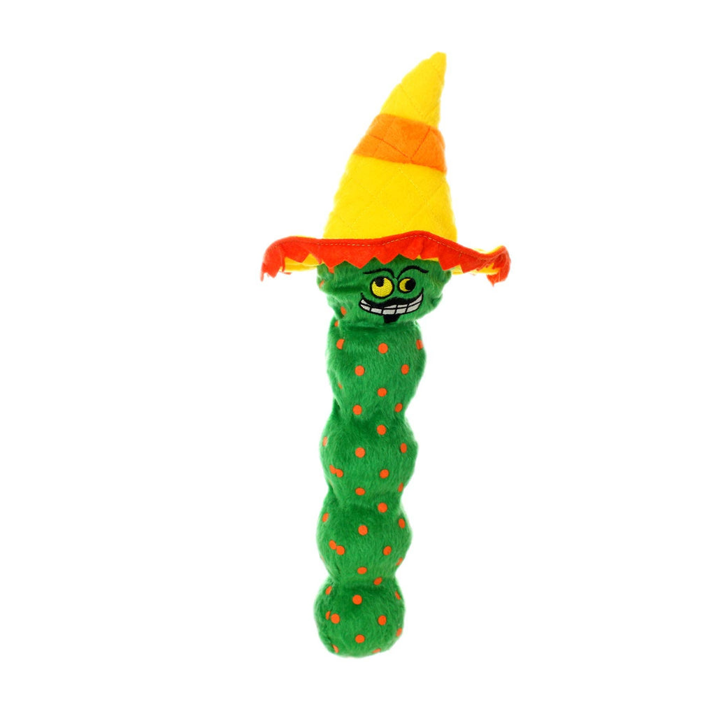 Mighty Tequila Worm - Green, Squeaky Dog Toy, No Stuffing - Dog.Dog.Cat.
