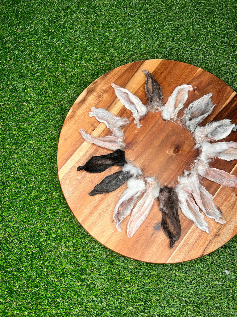 Furever Primal - Rabbit Ear 150pc Bulk Dog Chew Natural Single Ingredient - Dog.Dog.Cat.