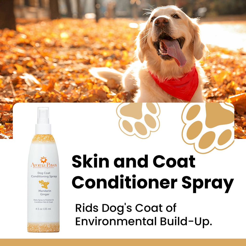 Aroma Paws - 4.5 Oz Repellent and Dog Coat Spray Collection - Dog.Dog.Cat.