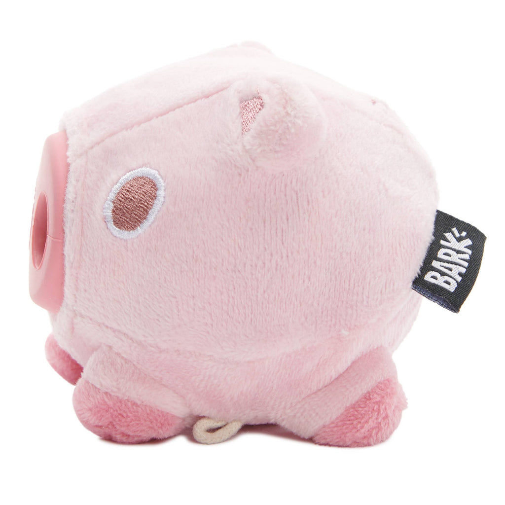 BARK Hambone Pig Hog Rubber Super Chewer Dog Toy Pink Medium - Dog.Dog.Cat.