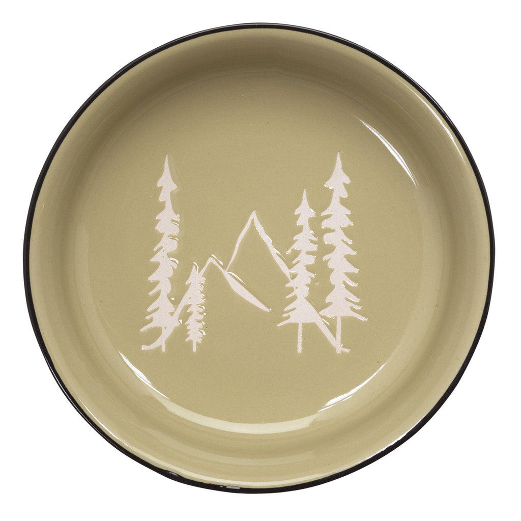 Speckle and Spot by Ore’ Originals - Pet Bowl | Mountain Adventure - Dog.Dog.Cat.