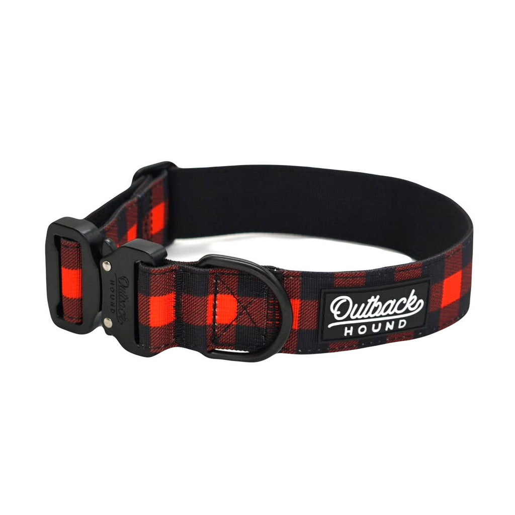 Outback Hound - Classic Plaid Dog Collar - Dog.Dog.Cat.
