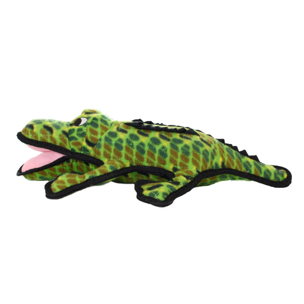 Tuffy Dog Toys - VIP Products - Tuffy Ocean  Alligator, Durable, Squeaky Dog Toy - Dog.Dog.Cat.