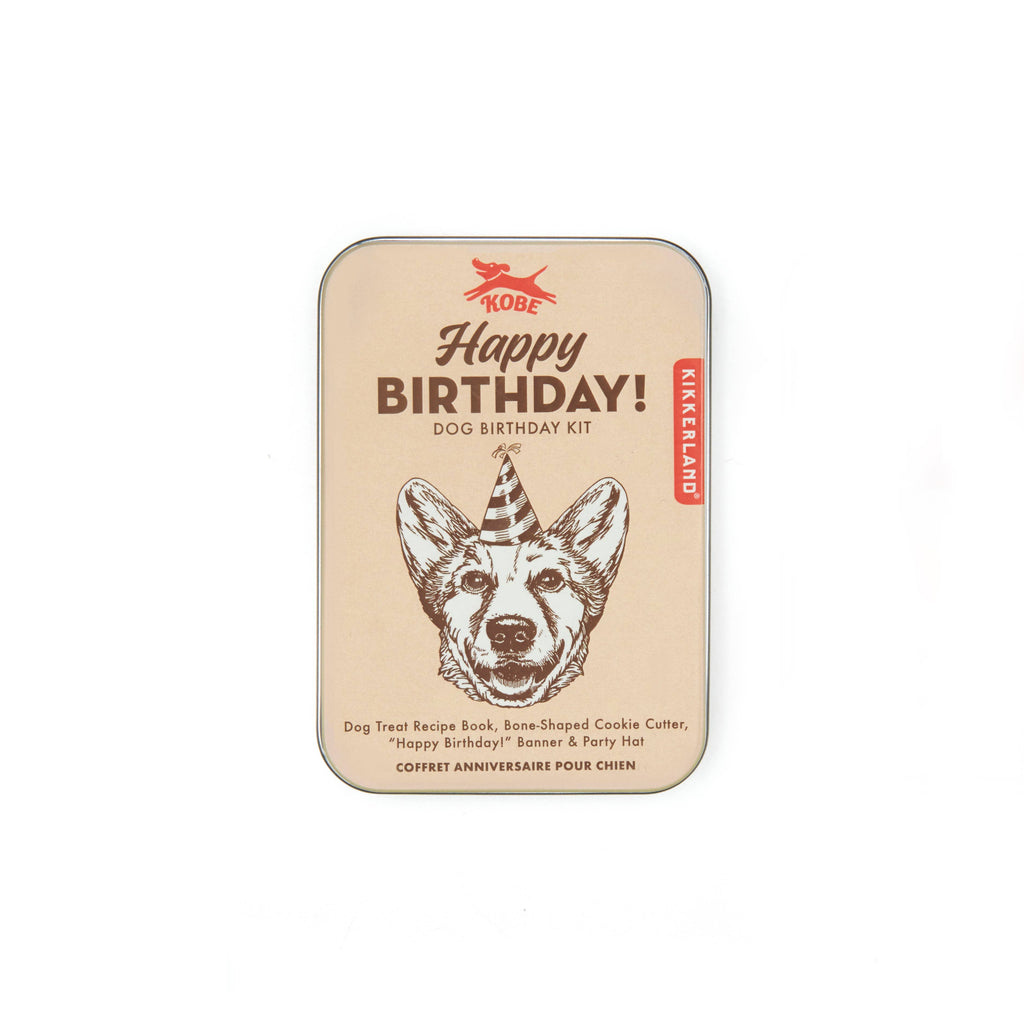 Kikkerland Design Inc - Dog Birthday Kit - Dog.Dog.Cat.