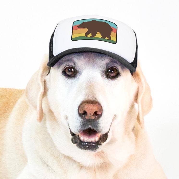 Bear Standard Lake Tahoe | Trucker Hat for Dogs - Dog.Dog.Cat.