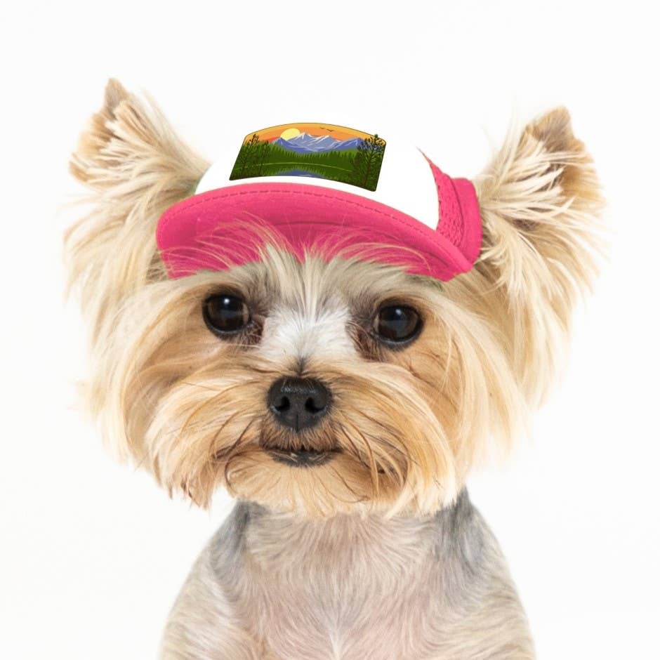 Mountain Lake Standard Lake Tahoe | Trucker Hat for Dogs - Dog.Dog.Cat.