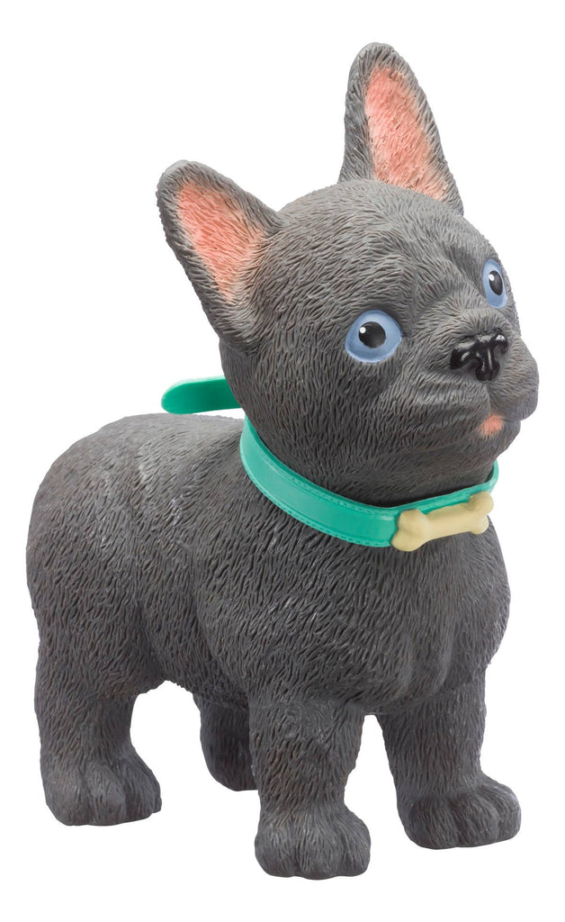 Toysmith - Epic Puppies, French Bull Dog, Realistic, 15 Inches Tall - Dog.Dog.Cat.