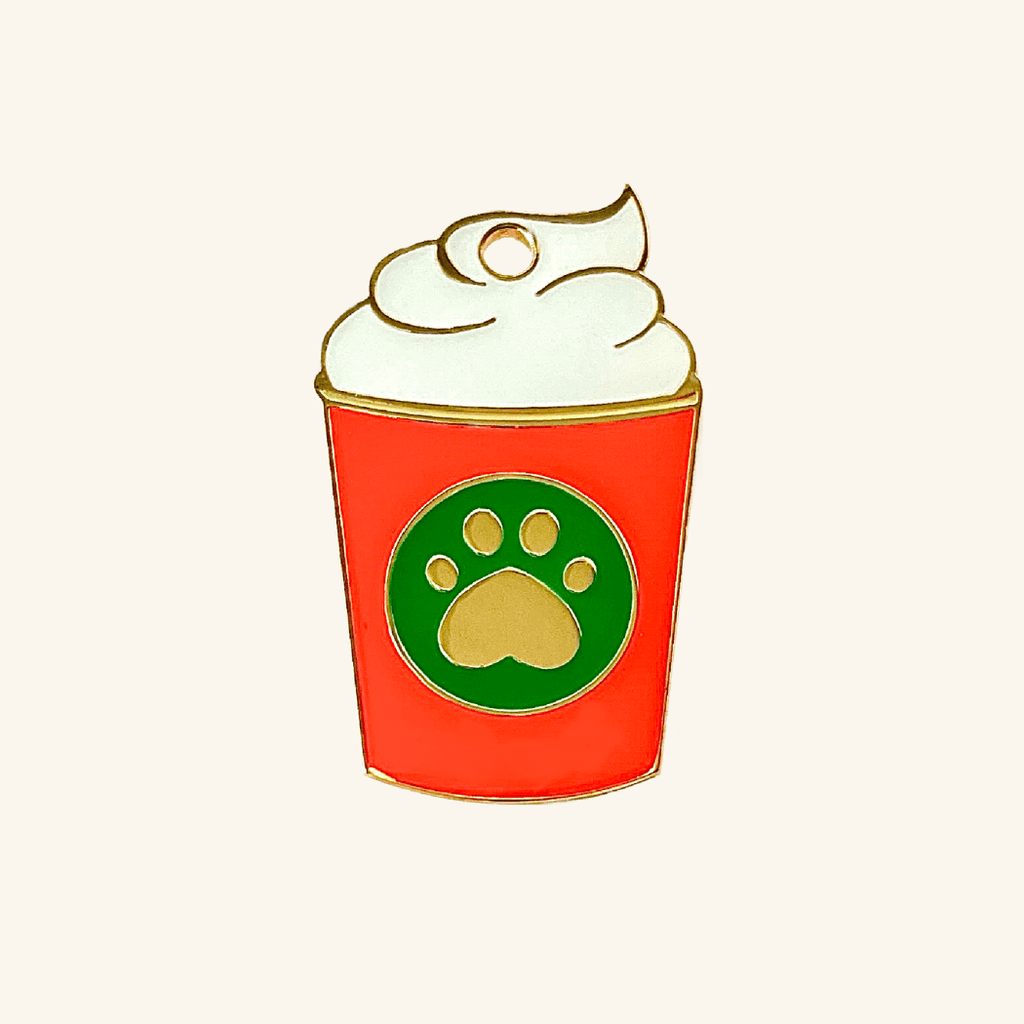 Pup Cup Pet ID Tag - Dog.Dog.Cat.