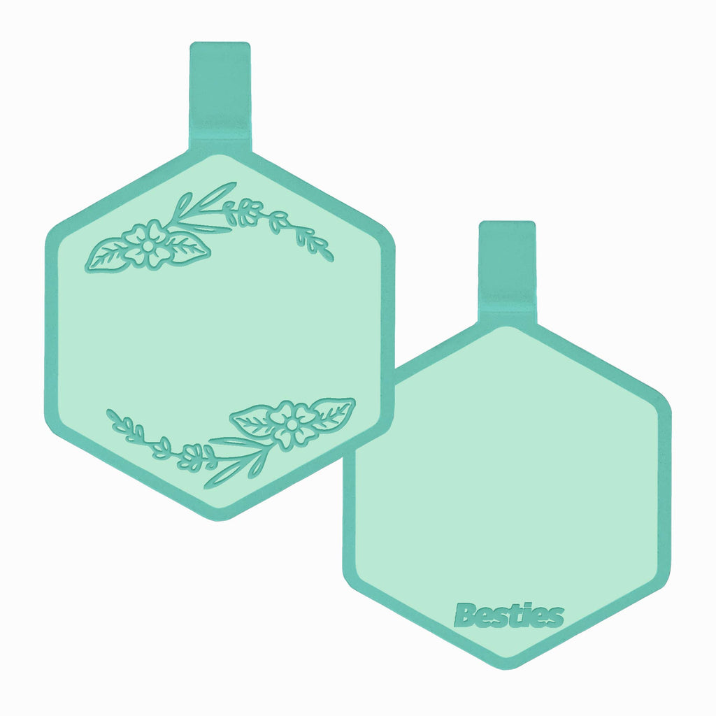 Besties Pets - Blossom Silicone Dog ID Tag - Dog.Dog.Cat.