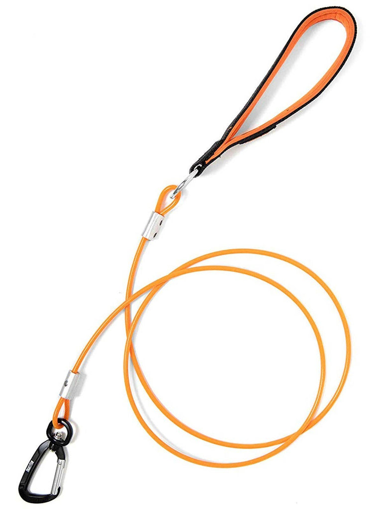 Mighty Paw - 6" Chew Proof Cable Leash - Dog.Dog.Cat.