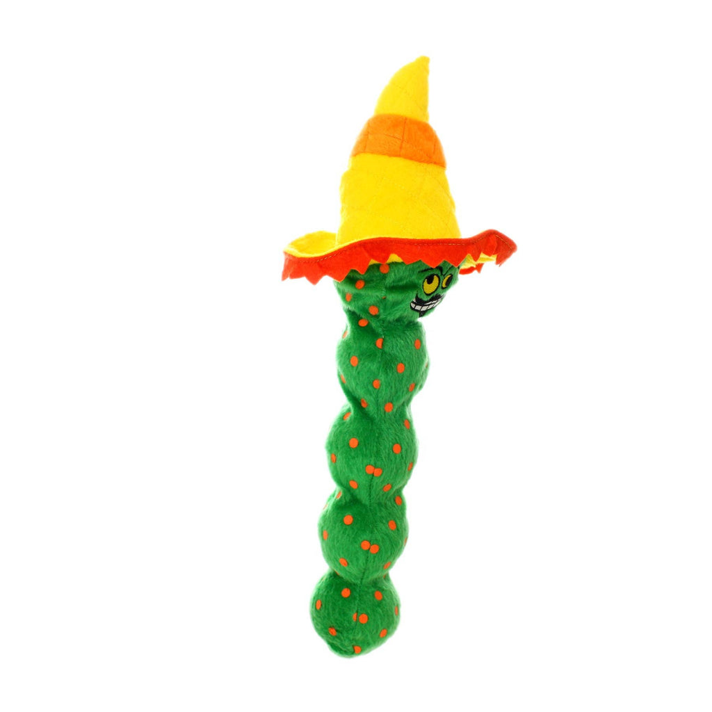 Mighty Tequila Worm - Green, Squeaky Dog Toy, No Stuffing - Dog.Dog.Cat.