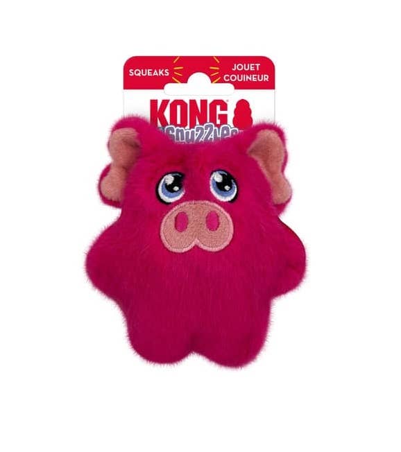KONG® Snuzzles Mini Animal Dog Plush Toy - Dog.Dog.Cat.