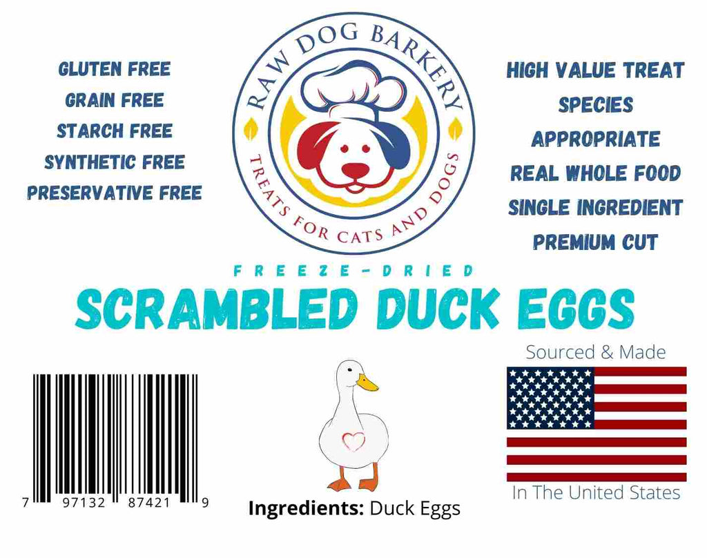 Scrambled Ducks Eggs - Dog.Dog.Cat.