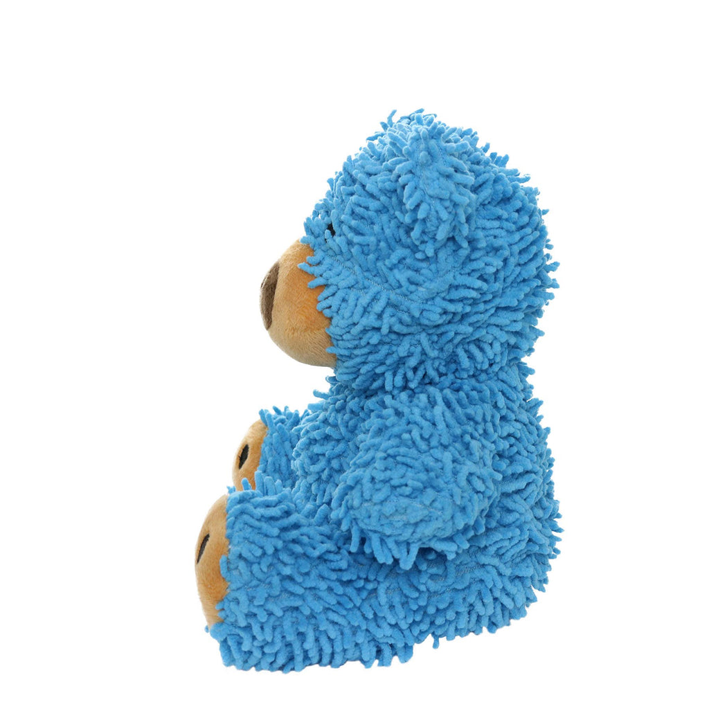 Tuffy Dog Toys - VIP Products - Mighty Microfiber Ball - Bear, Durable, Squeaky Dog Toy - Dog.Dog.Cat.