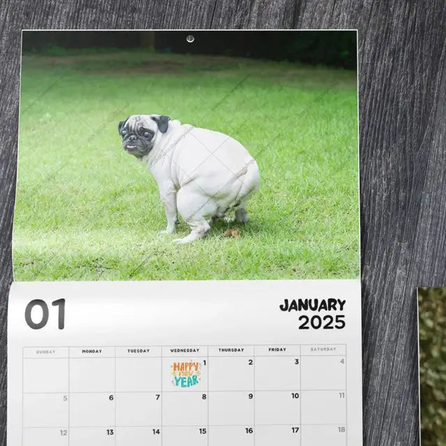 ShutUpAndTakeMyMoney - Cute Puppies 2025 Prank Calendar - Dog.Dog.Cat.