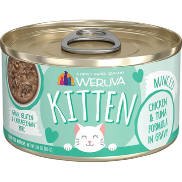 Weruva Canned Kitten-Tuna Gravy : 3 oz - Dog.Dog.Cat.