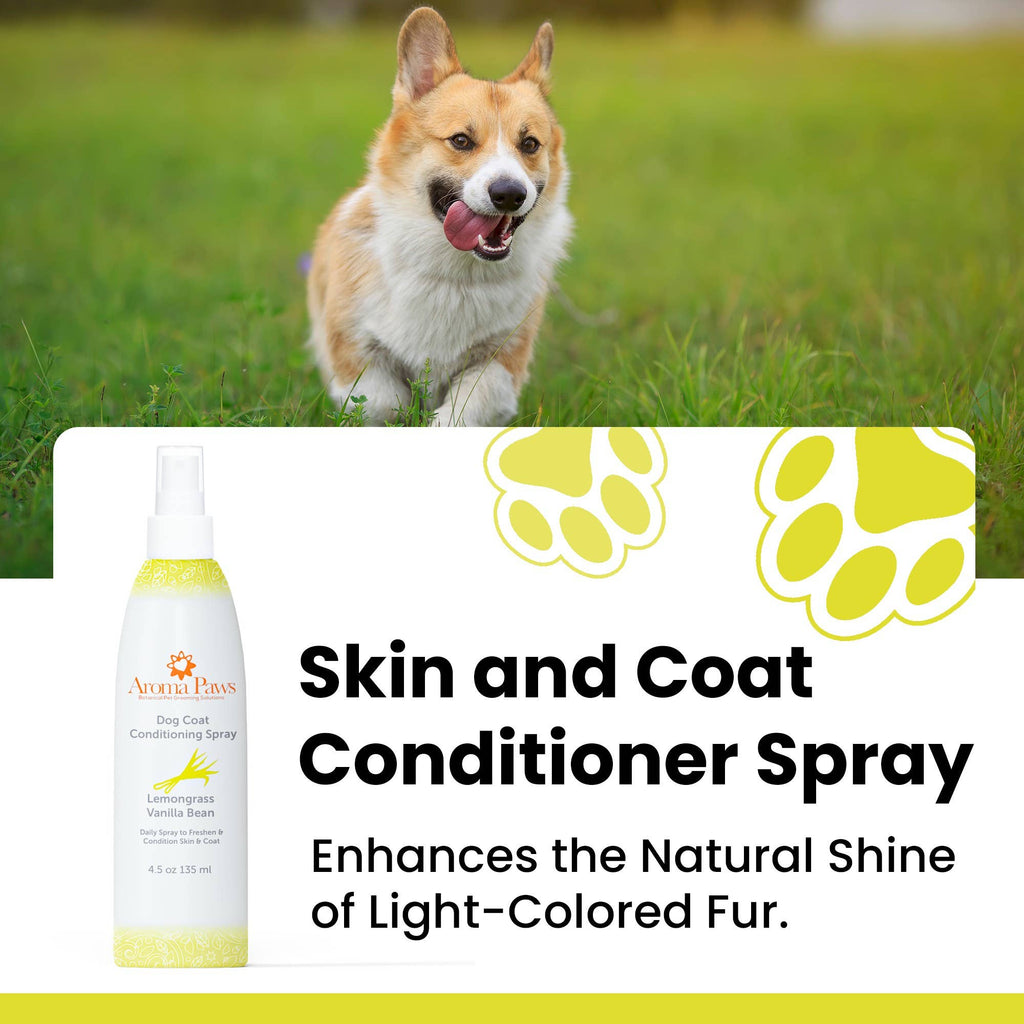 Aroma Paws - 4.5 Oz Repellent and Dog Coat Spray Collection - Dog.Dog.Cat.