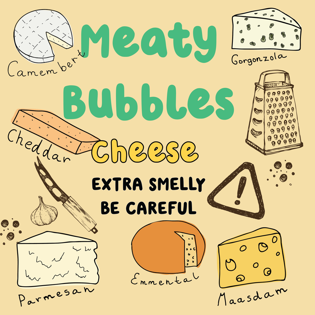 Meaty Bubbles - Cheese flavoured pet bubbles for cats and dogs  - Dog.Dog.Cat.