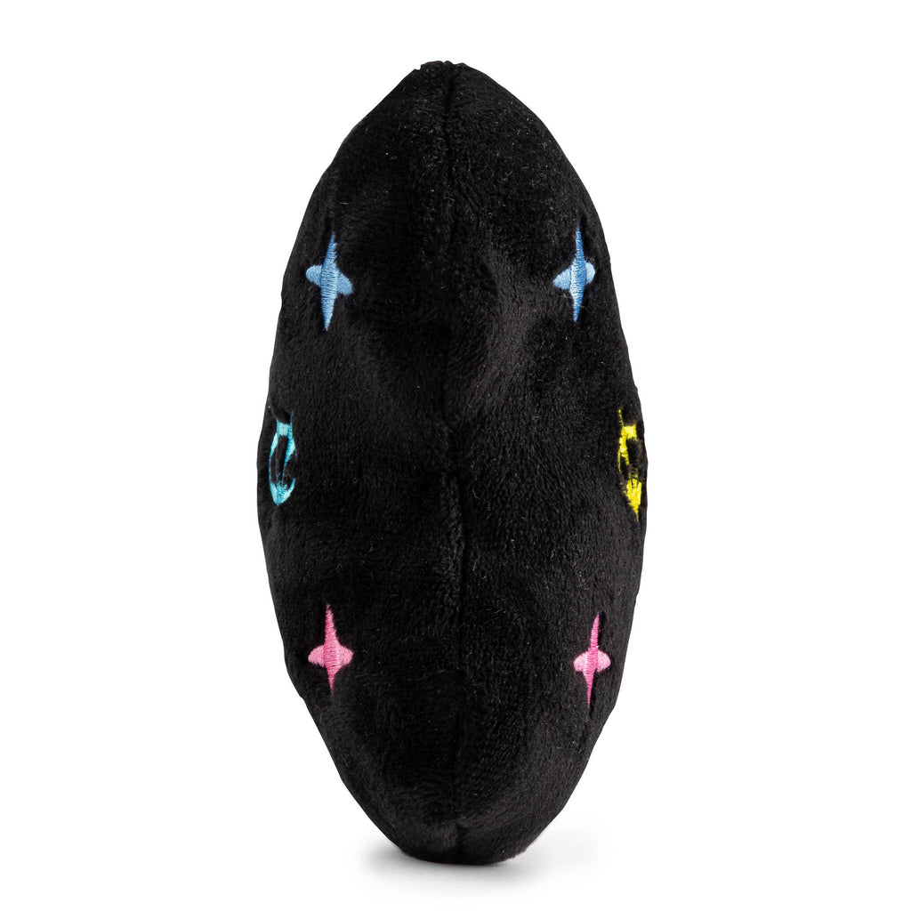Black Monogram Chewy Vuiton Bone Squeaker Dog Toy: Small / Mini - Dog.Dog.Cat.
