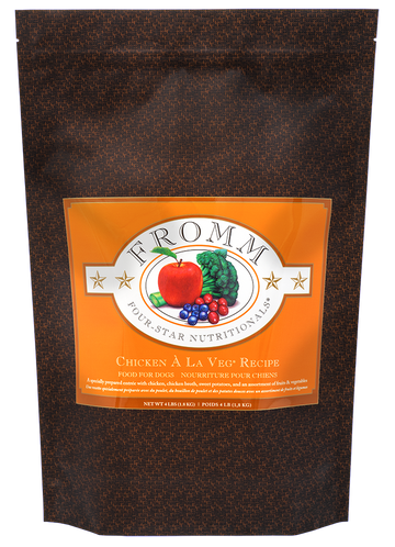 Fromm 4 Star Dry Dog Food-Chicken À La Veg Recipe - Dog.Dog.Cat.