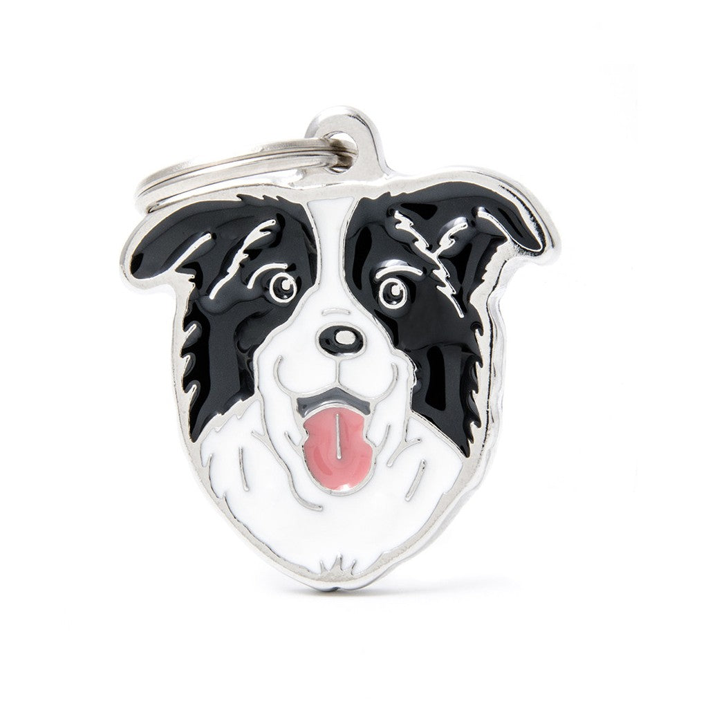 Friends Border Collie ID Tag - MyFamily - Dog.Dog.Cat.