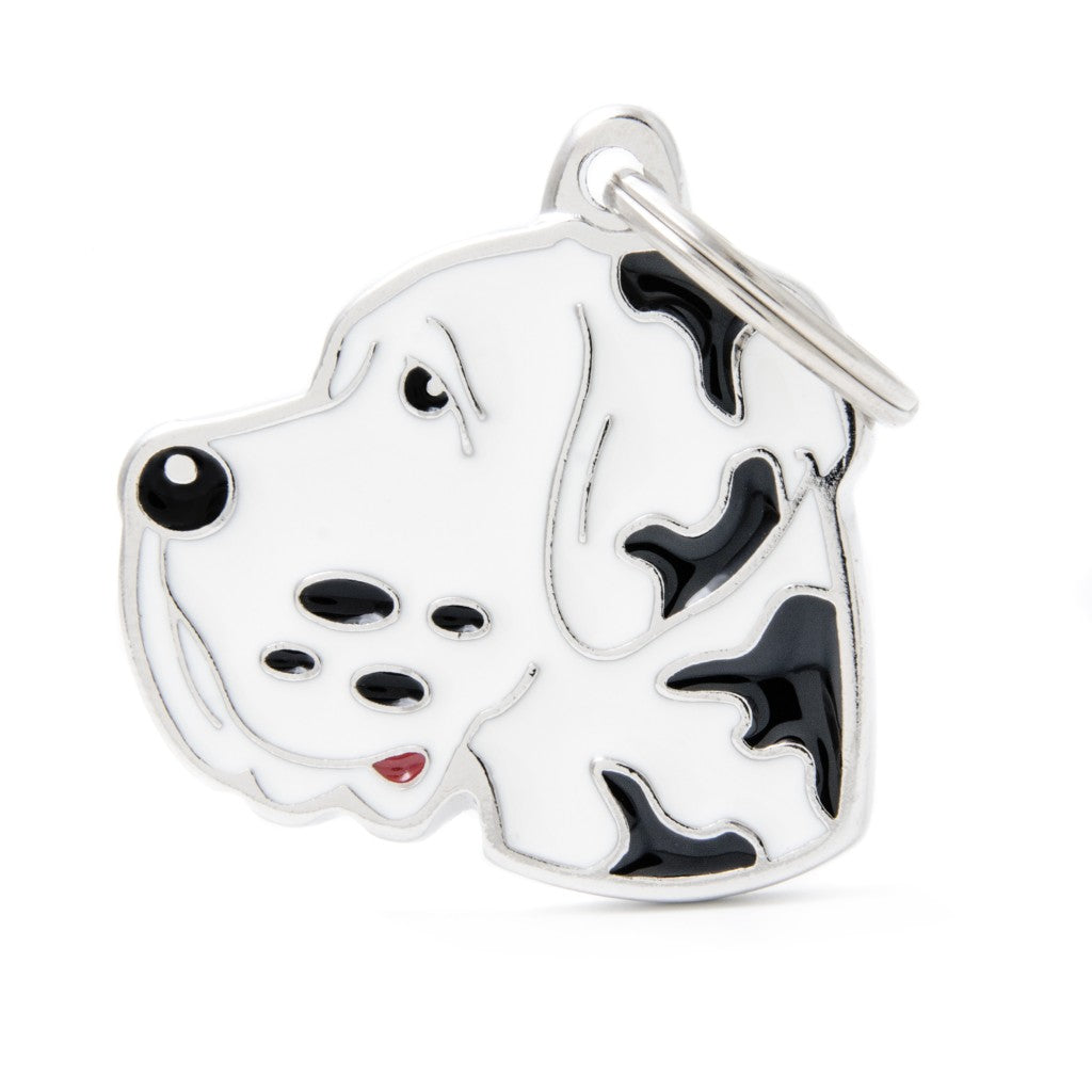 Friends Arlequin Great Dane ID Tag - MyFamily - Dog.Dog.Cat.