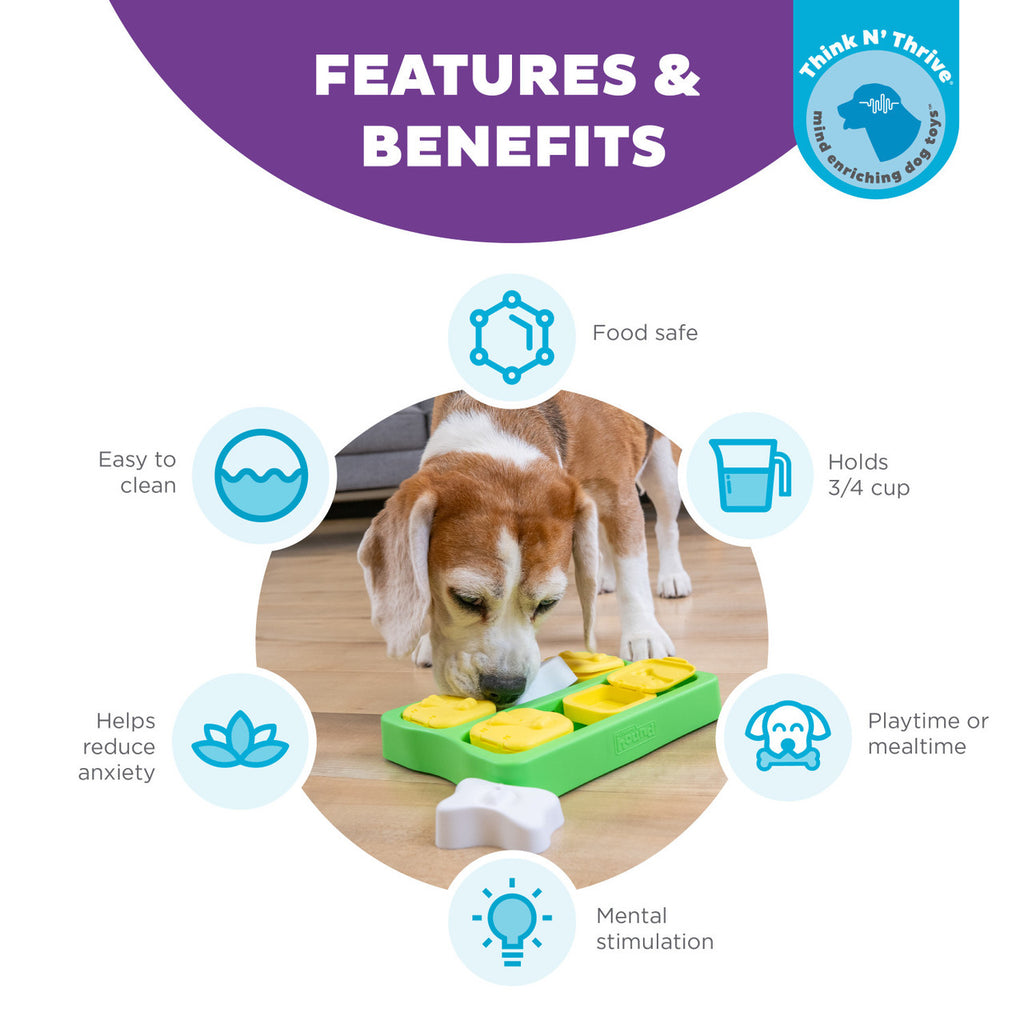 Dog Brick Dog Puzzle Dog Enrichment Toy - Dog.Dog.Cat.