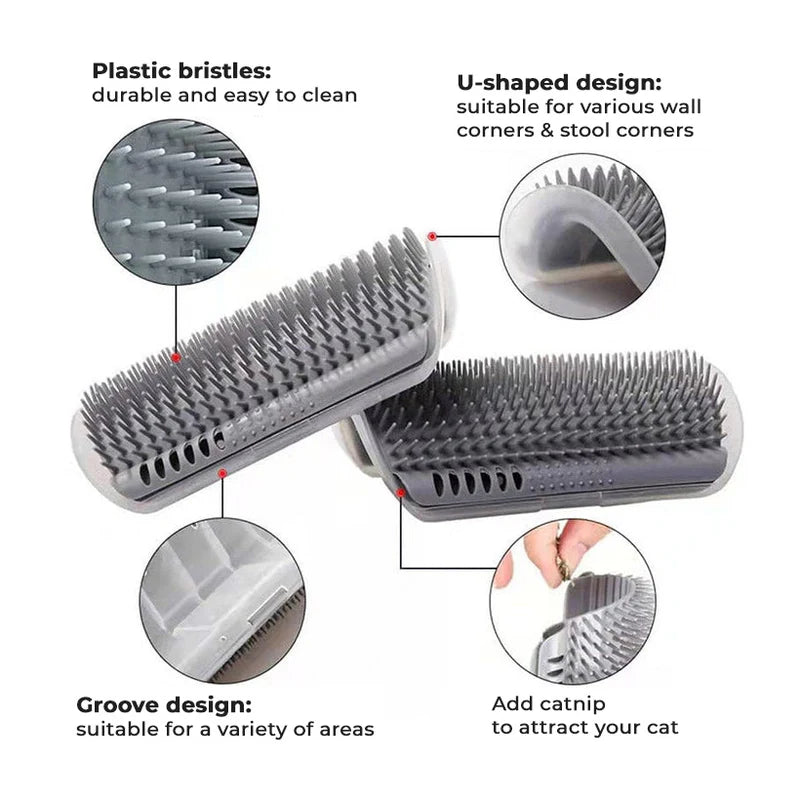 Self Groomer With Catnip - Dog.Dog.Cat.