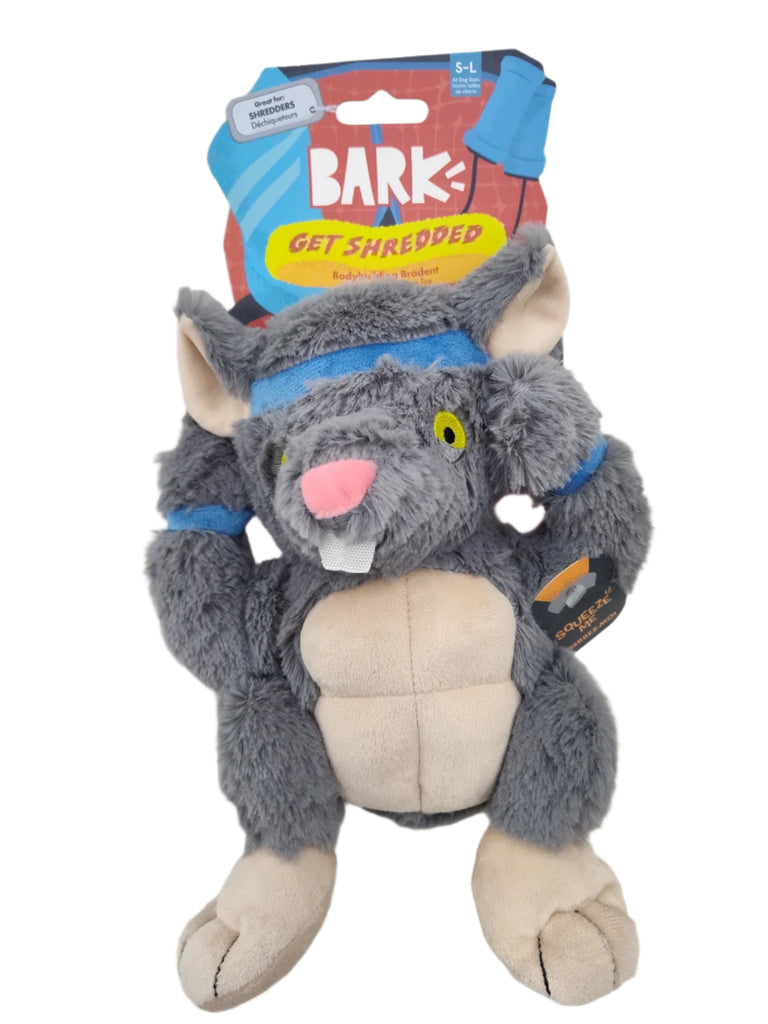 Bark BodyBuilding Rodent Dog Toy - Dog.Dog.Cat.