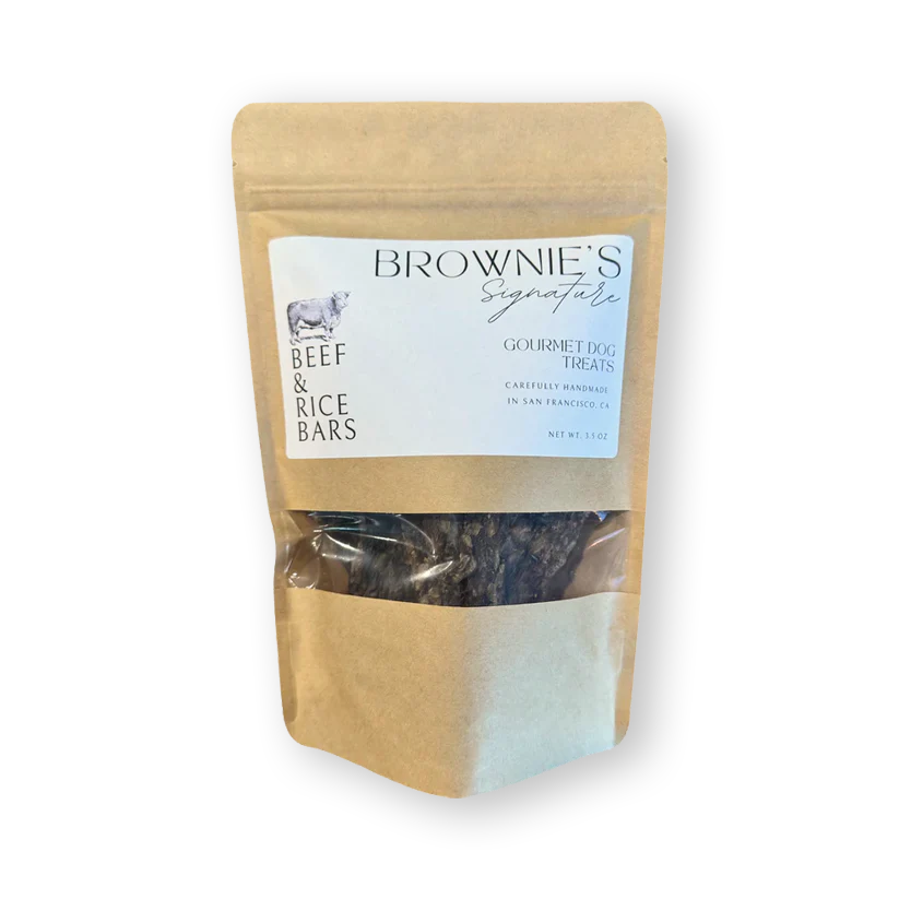 Beef and Rice Bars - 3.5 oz Dog Treats - Dog.Dog.Cat.