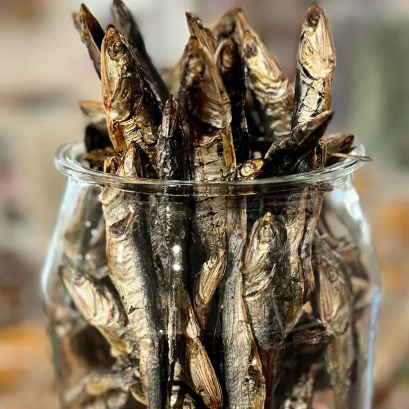 Wild Whole Anchovies Dog or Cat Treats - 1.5 Oz - Dog.Dog.Cat.
