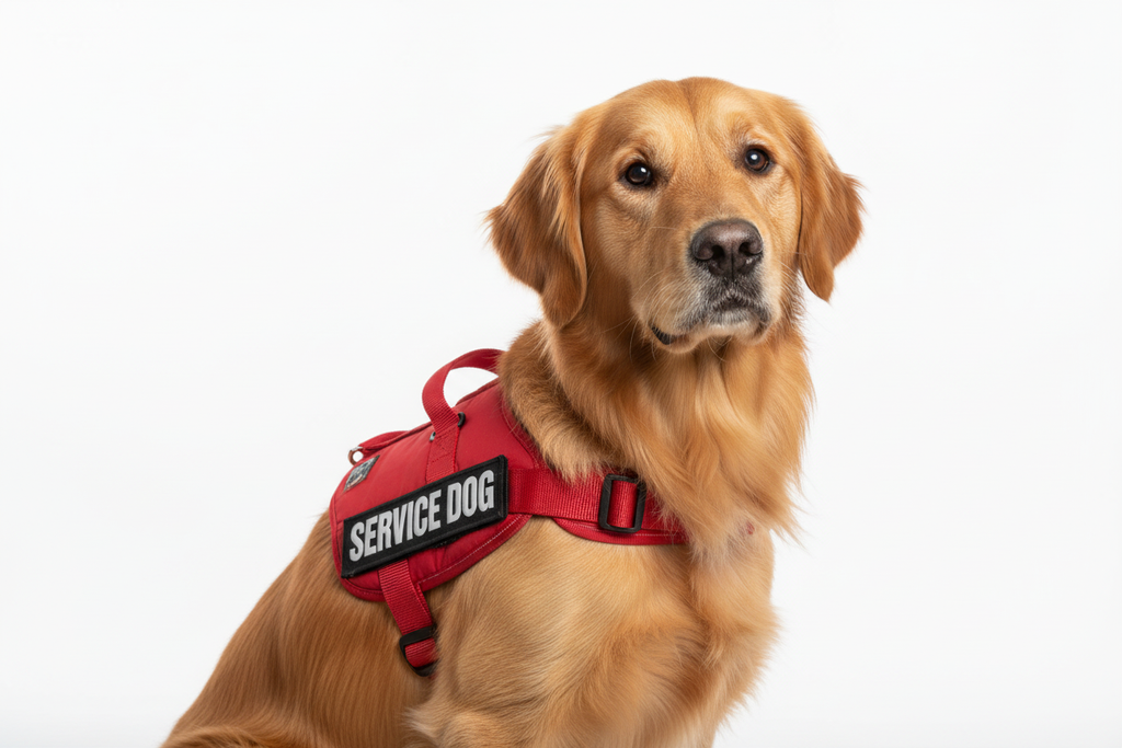 Service Dog Velcro Patches | Professional ID for Service Harnesses