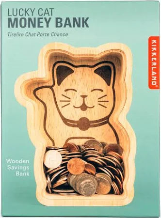 Lucky Cat Money Bank - Dog.Dog.Cat.