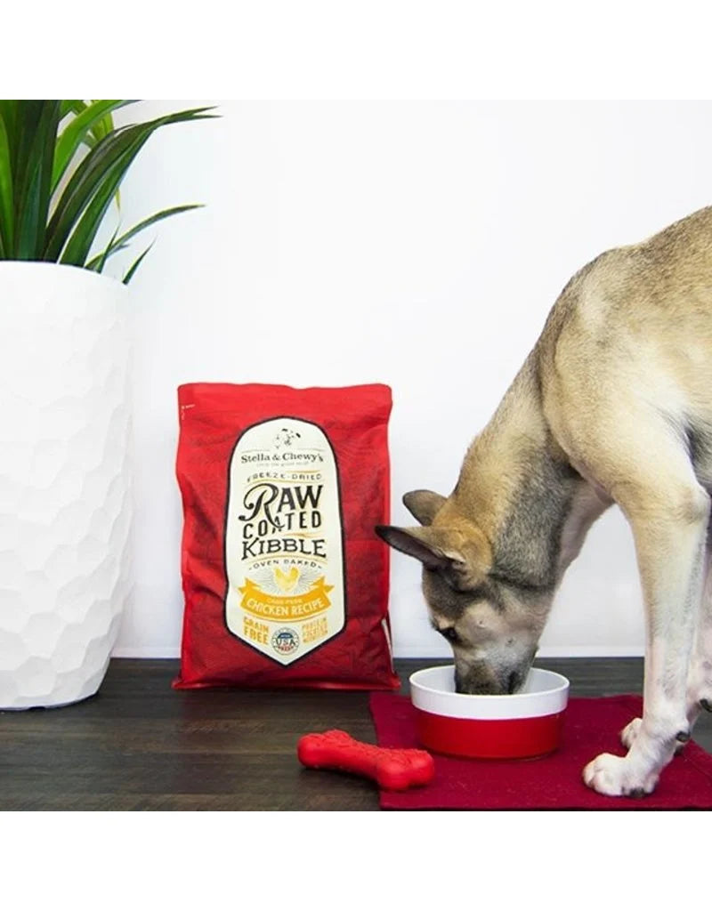 Stella & Chewy Raw Coated Chicken - Premium Dog Food for All Breeds - Dog.Dog.Cat.