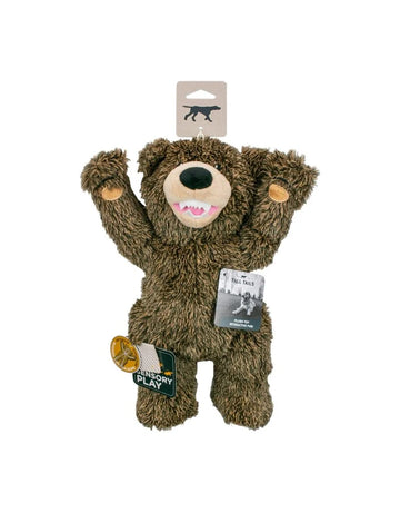 Tall Tails Rope Body Dog Toy- Grizzly : 14" - Dog.Dog.Cat.