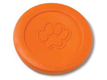 West Paw Zogoflex - Zisc® Flying Disc Fetch Dog Toy - Dog.Dog.Cat.